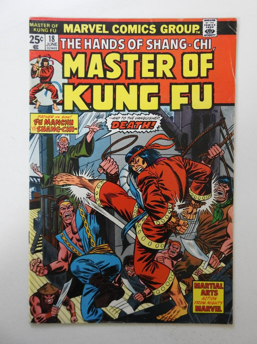 Master of Kung-Fu #18 MVS intact! (1 of 2)