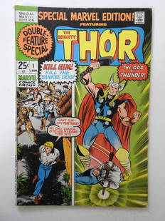 Special Marvel Edition #1: No Reserve! Special Marvel Edition #1 - VG Shipping:Domestic: Flat-rate of $9.99 (1-8 items ) or $19.99 (9+ items) to anywhere within the contiguous U.S.International: Foreign shipping rates are