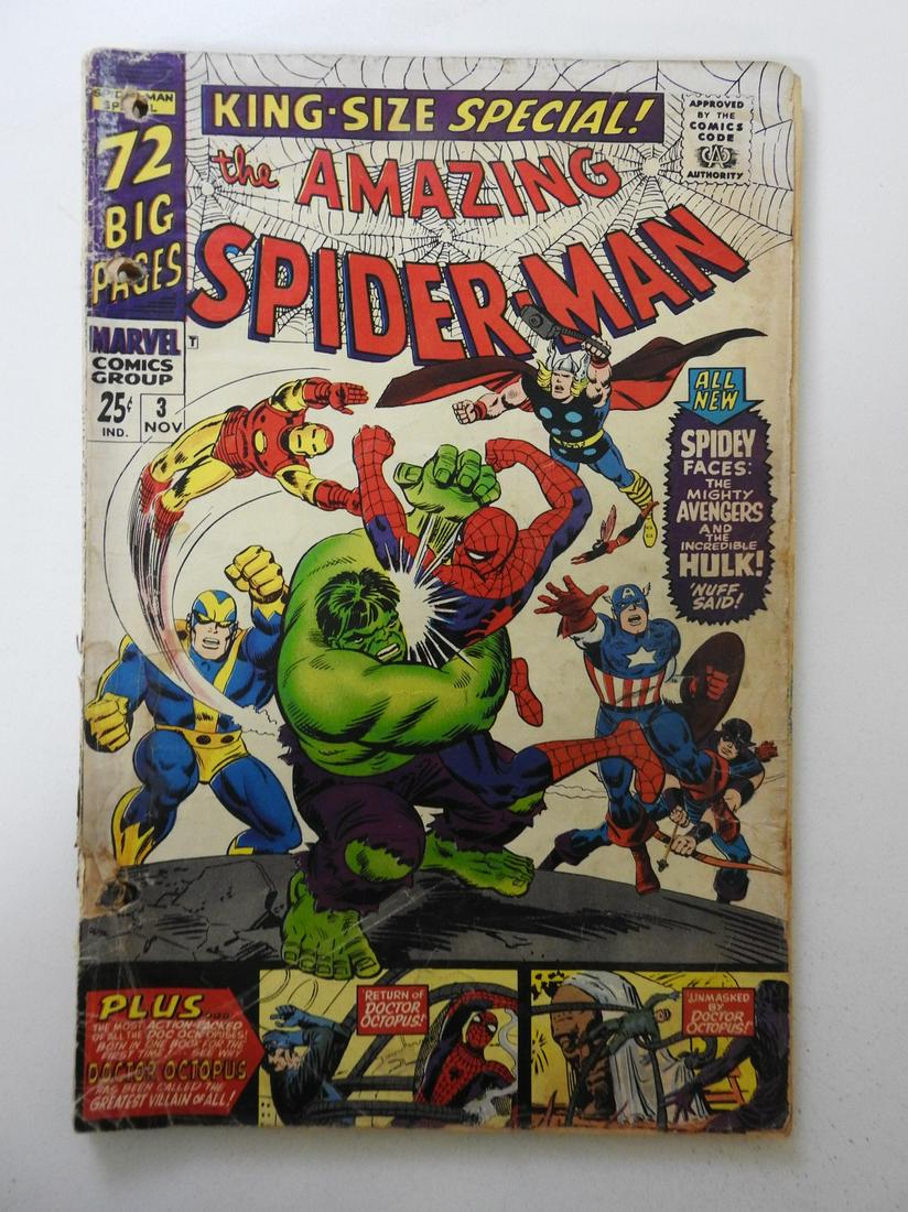 Amazing Spider-Man Annual #3 4 Hole Punches Cover (1 of 2)