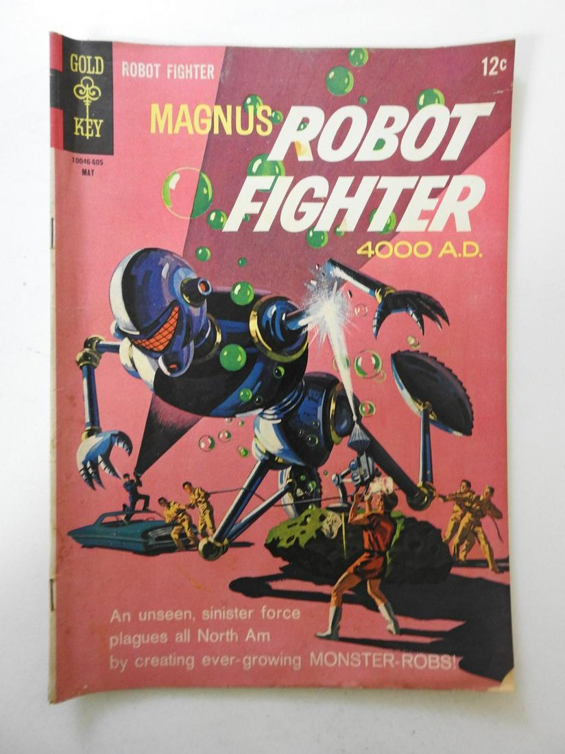 Magnus Robot Fighter #14: No Reserve! Magnus Robot Fighter #14 - VG- Shipping: Domestic: Flat-rate of $9.99 (1-8 items ) or $19.99 (9+ items) to anywhere within the contiguous U.S. International: Foreign shipping rates are det