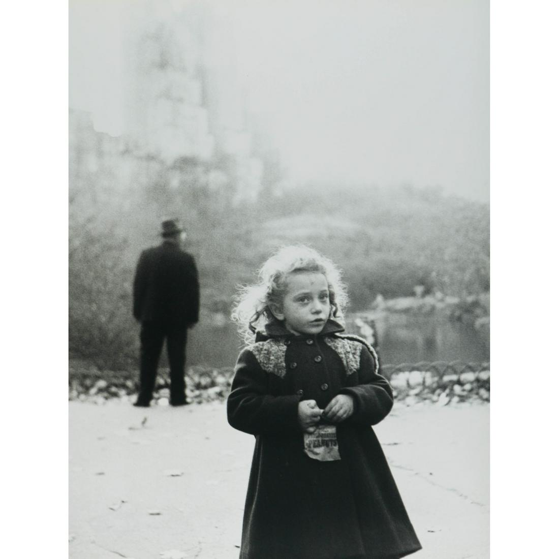 RICHARD AVEDON - Central Park, NYC 1949: Artist: RICHARD AVEDON Print Title: Central Park, NYC 1949 Medium: Photo-engraving Printing Date: 1990's Printed in the Italy Image Size approx: 14 x 10 inches Richard Avedon (1923-2004) was an Americ