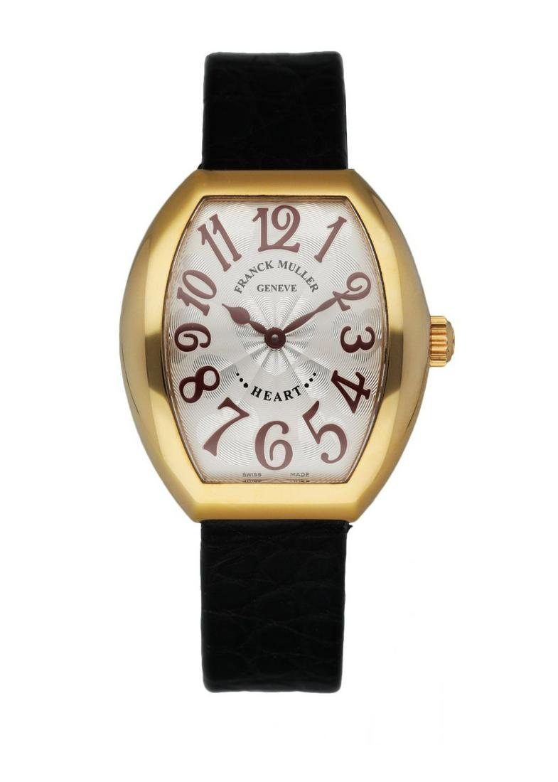 Franck Muller Heart To Heart 5002L QZ 18K Yellow Gold (1 of 4)