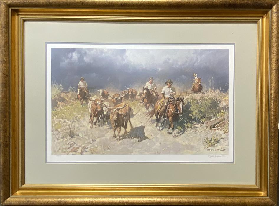 Melvin Warren, Signed and Numbered Lithograph, (1 of 11)