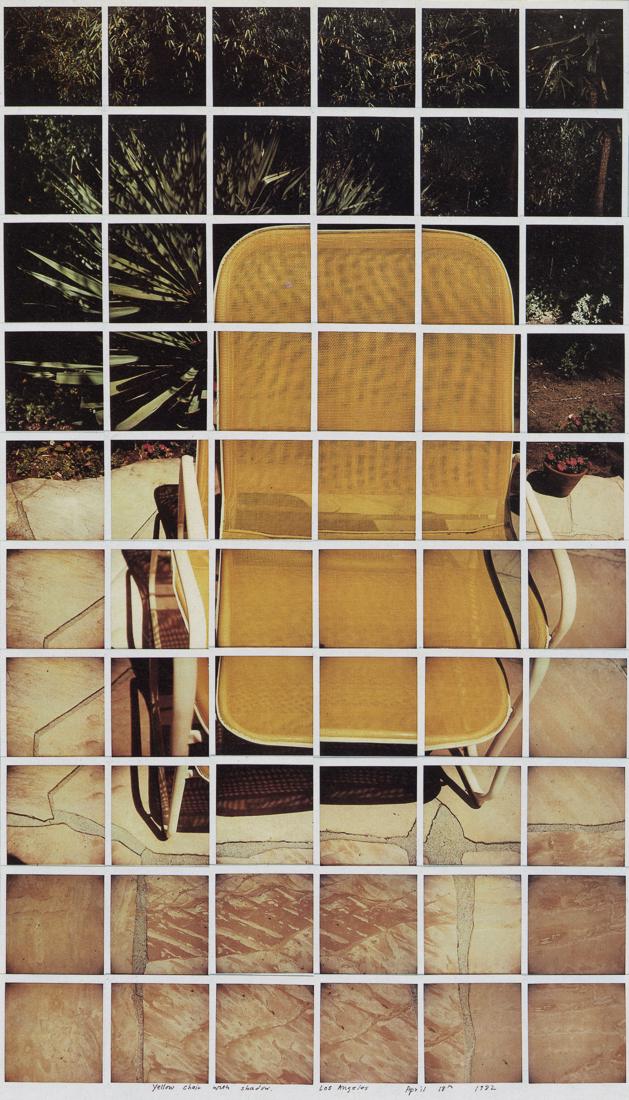 DAVID HOCKNEY - Yellow Chair With Shadow, 1982 (1 of 1)