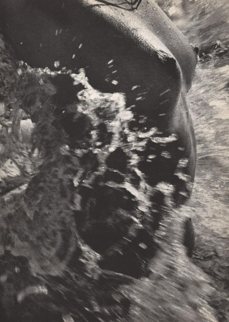 LUCIEN CLERGUE- Nude Study: Artist: LUCIEN CLERGUE Print Title: Nude Study Printing Date:1970’s Medium: Photoengraving Printed in: Canada Image Size approx.: 10 x 8” Lucien Clergue (French: 1934 – 2014)was a French photog