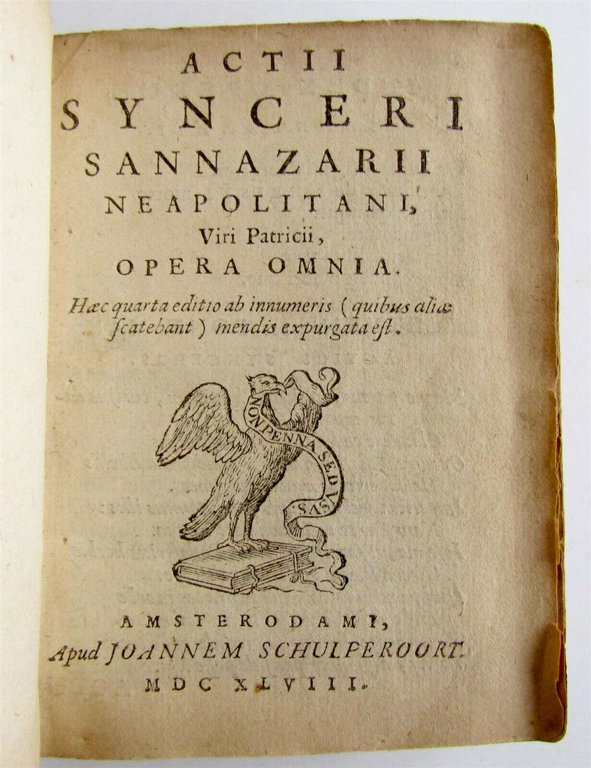 1648 important work of great poet and humanist Jacopo (1 of 8)