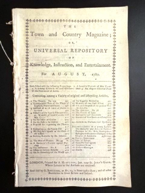 1780 Magazine Revolutionary War (1 of 5)