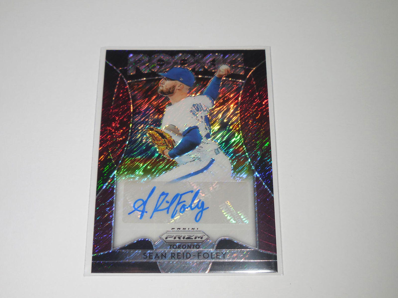 2019 PRIZM SEAN REID FOLEY AUTO RC PRIZM #'D 13/25 (1 of 2)