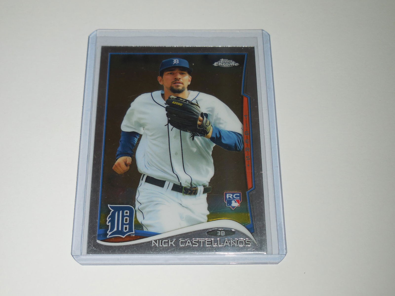 2014 TOPPS CHROME NICK CASTELLANOS ROOKIE CARD TIGERS (1 of 2)
