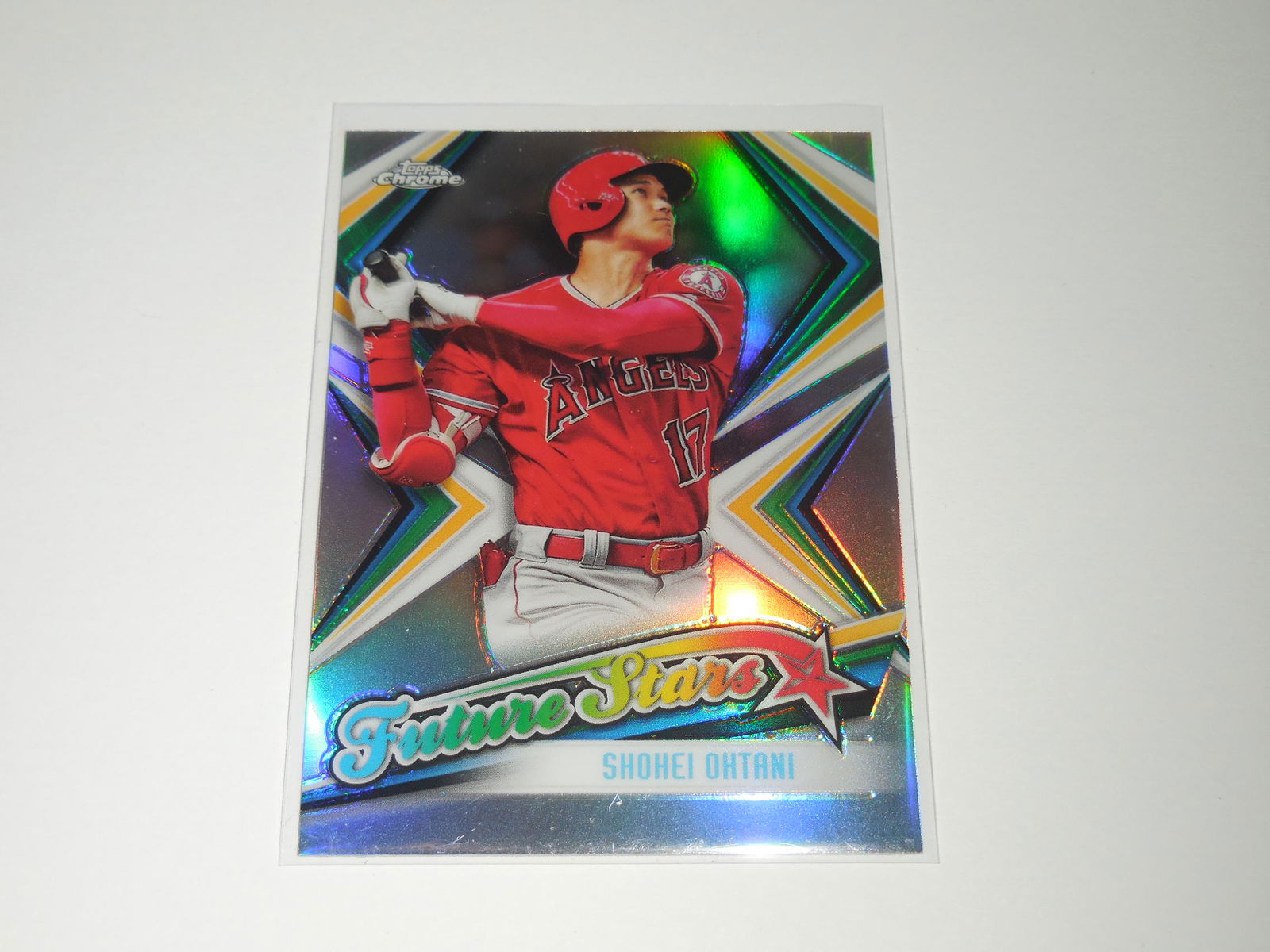 2019 TOPPS CHROME SHOHEI OHTANI FUTURE STARS REFRACTOR (1 of 2)