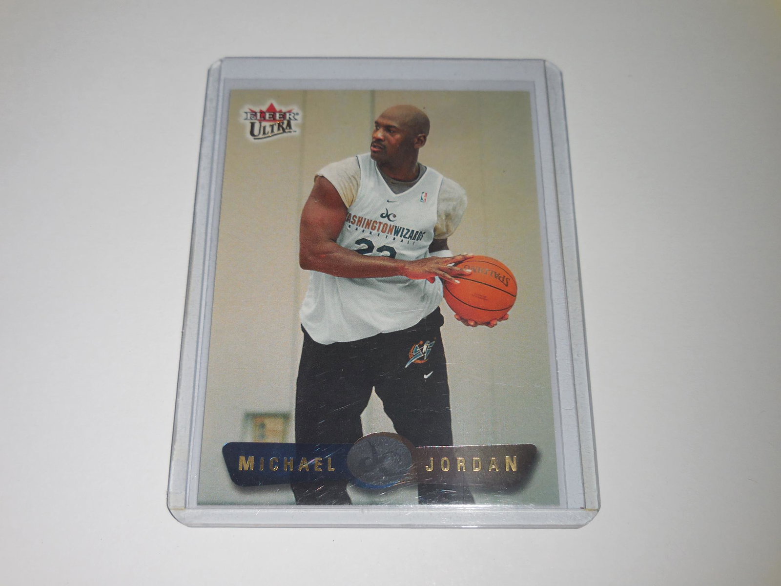 2001-02 FLEER ULTRA MICHAEL JORDAN WASHINGTON WIZARDS (1 of 2)