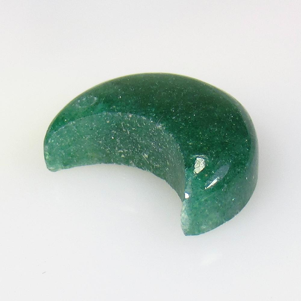 8.17 Ct Natural Drilled Jasper Half Moon Cab: No Reserve! Title: 8.17 Ct Natural Drilled Jasper Half Moon Cab Stone Clarity: Opaque Gemstones: Natural Jasper Quartz Carat Weights: 8.17 Size/Dimensions: 16.40 x 8.00 x 8.00 mm Additional Informatio