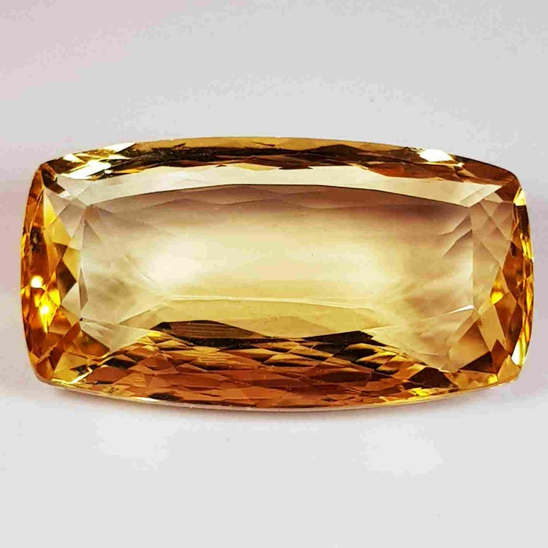 14.89 ct Natural Citrine Cushion Cut (1 of 5)