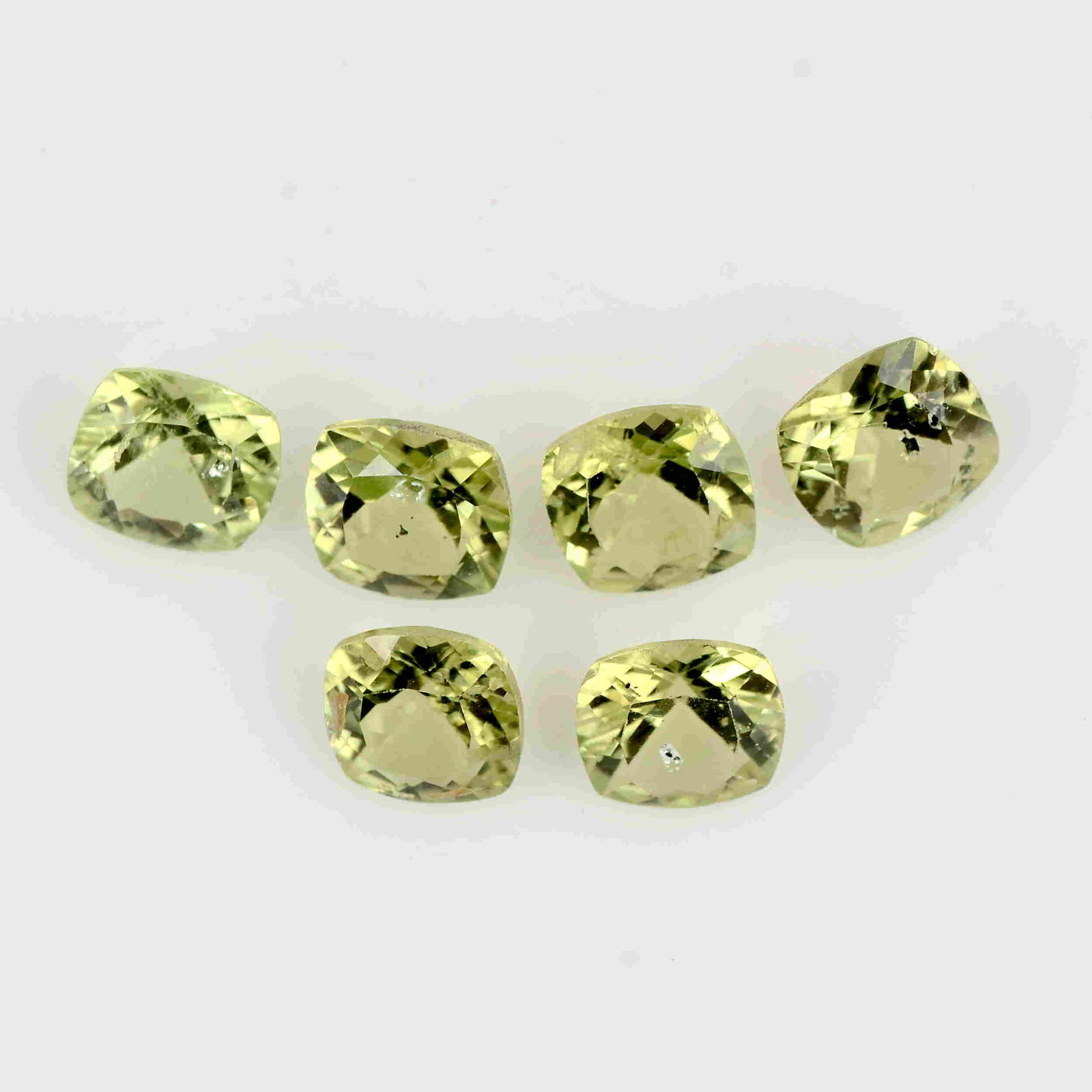 5.20 Carat Green Color Natural Cushion Peridot Loose (1 of 9)