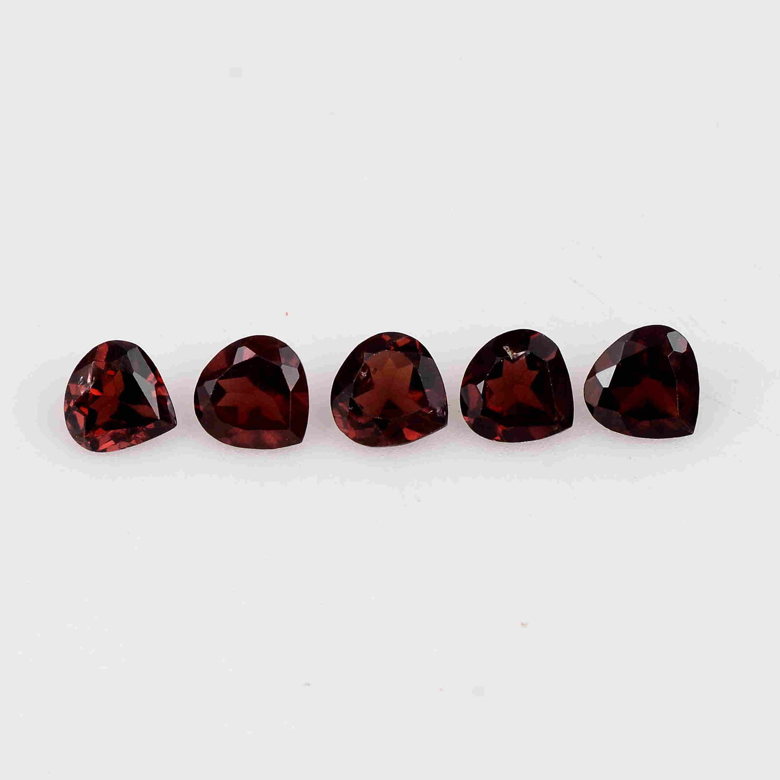 2.55 Carat Red Color Natural Heart Garnet Loose (1 of 7)