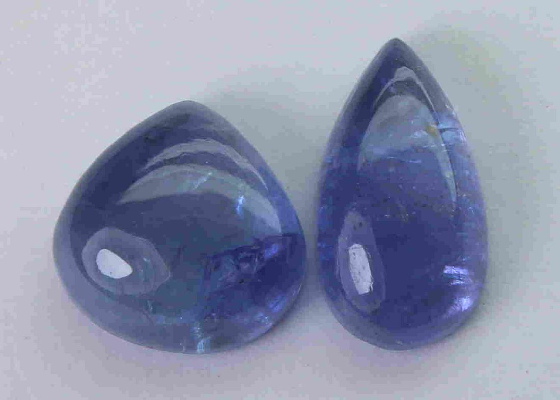 5.68 Cts Natural Tanzanite Lot: No Reserve! Title: 5.68 Cts Natural Tanzanite Lot Additional Information: Gemstone : Natural Tanzanite Origin : Tanzania Weight : 5.68 carats Dimensions : 11.24x6.17x3.86 mm , 9.07x9.00x4.34 mm Shape 