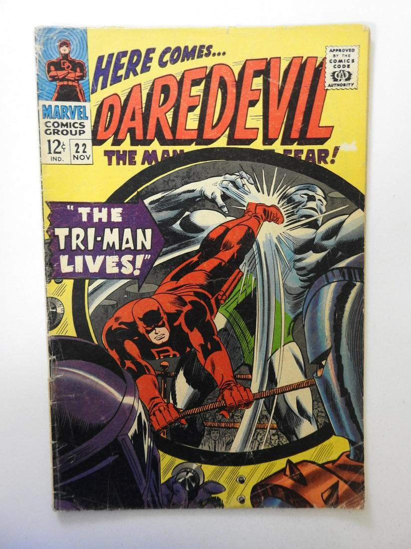 Daredevil #22 First appearance of the Tri-Man (1 of 2)