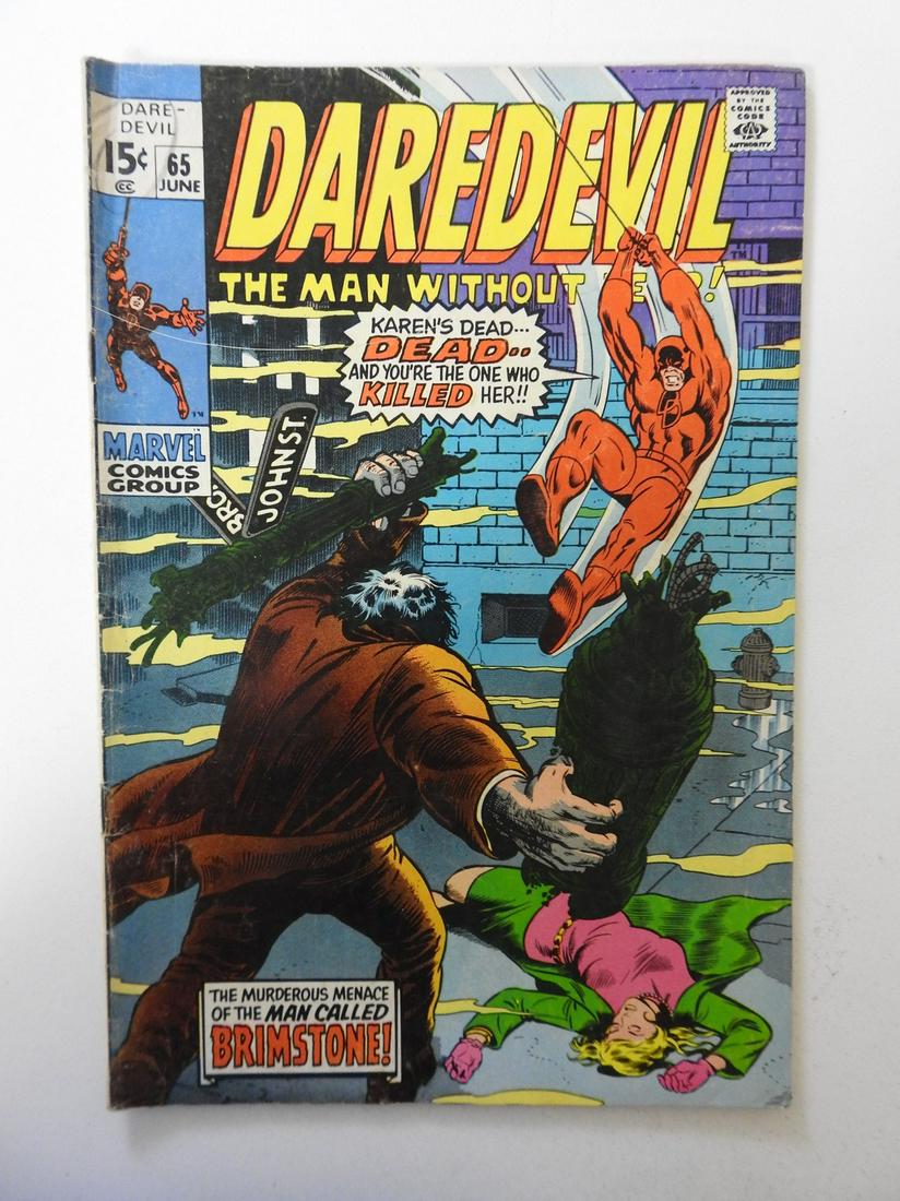 Daredevil #65 First appearance of Brother Brimstone (1 of 2)