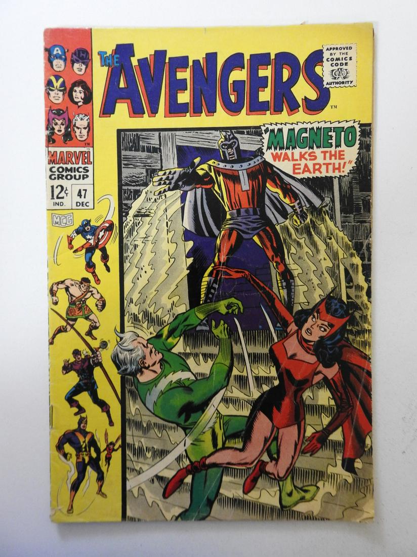 Avengers #47 First appearance of Dane Whitman (1 of 2)