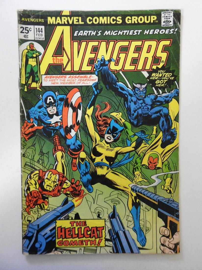 Avengers #144 First appearance of Hellcat! MVS intact! (1 of 2)