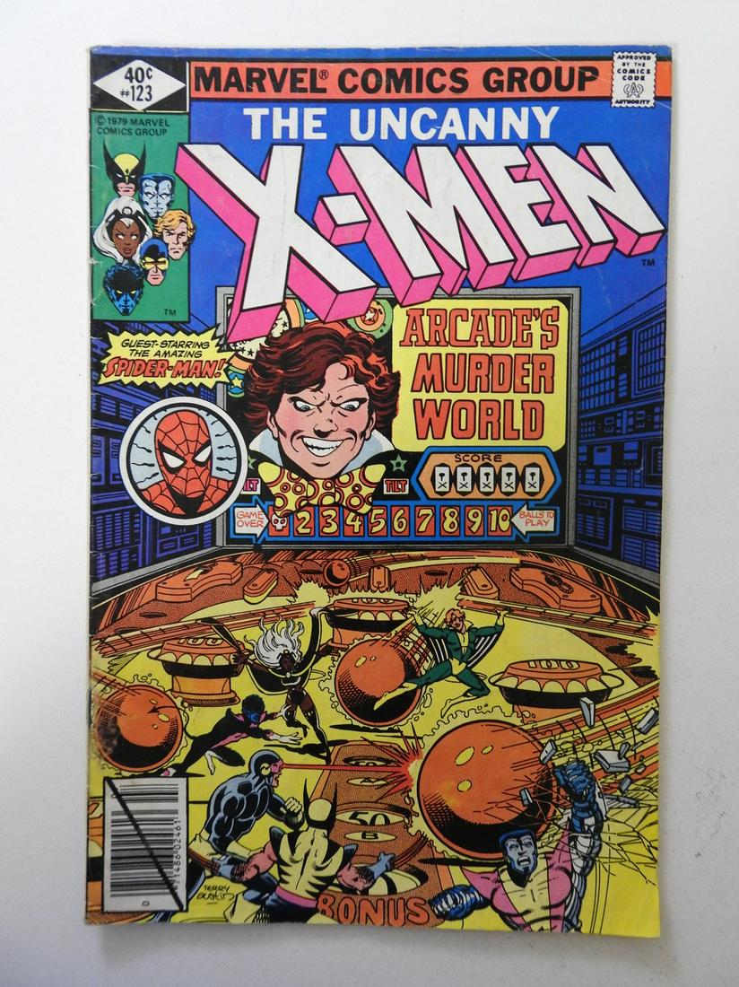 Uncanny X-Men #123: No Reserve! Uncanny X-Men #123 GD+ Shipping: Domestic: Flat-rate of $9.99 (1-8 items) or $19.99 (9 items or more) to anywhere within the contiguous U.S. International: Foreign shipping rates are deter