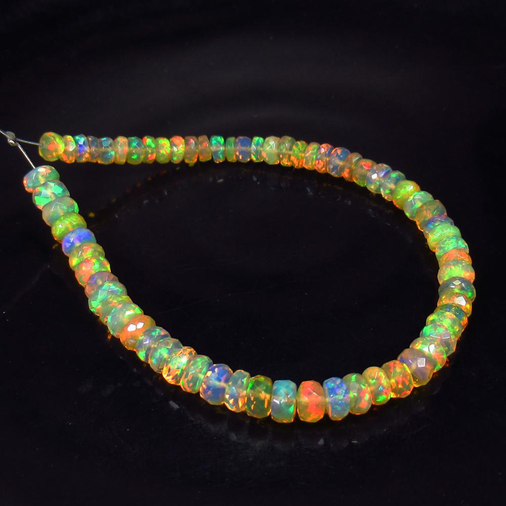 18.62 Ct Natural 66 Drilled Multi-Color Faceted Fire (1 of 3)