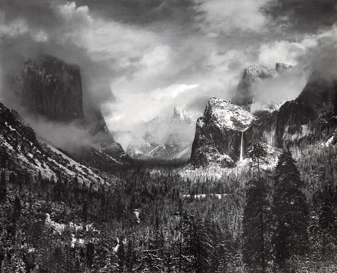 ANSEL ADAMS - Clearing Winter Storm, Yosemite, 1944 (1 of 1)