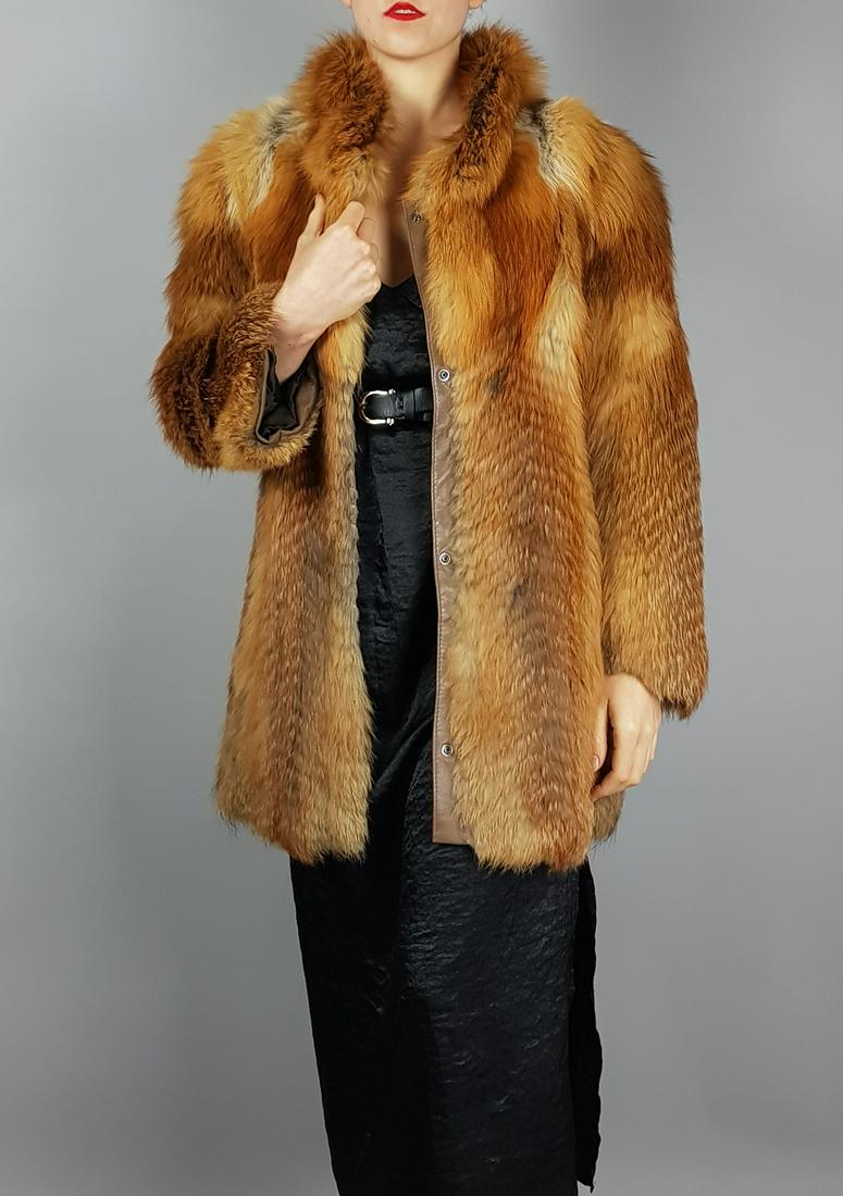 RED FOX FUR JACKET (1 of 7)