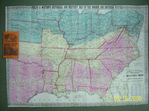 Phelps & Watson's Historical and Military Map of the (1 of 2)