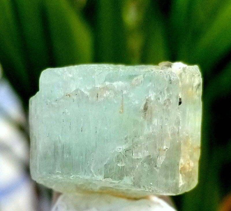 11 Gram lovely Natural Aquamarine Crystal From Skardu: 11 Gram Lovely Natural Aquamarine Crystal From Skardu pakistan size 23mm 18mm 20mm weight 11 Gram Reserve: $15.00 Shipping: Domestic: Flat-rate of $10.00 to anywhere within the contiguous U.S. Interna