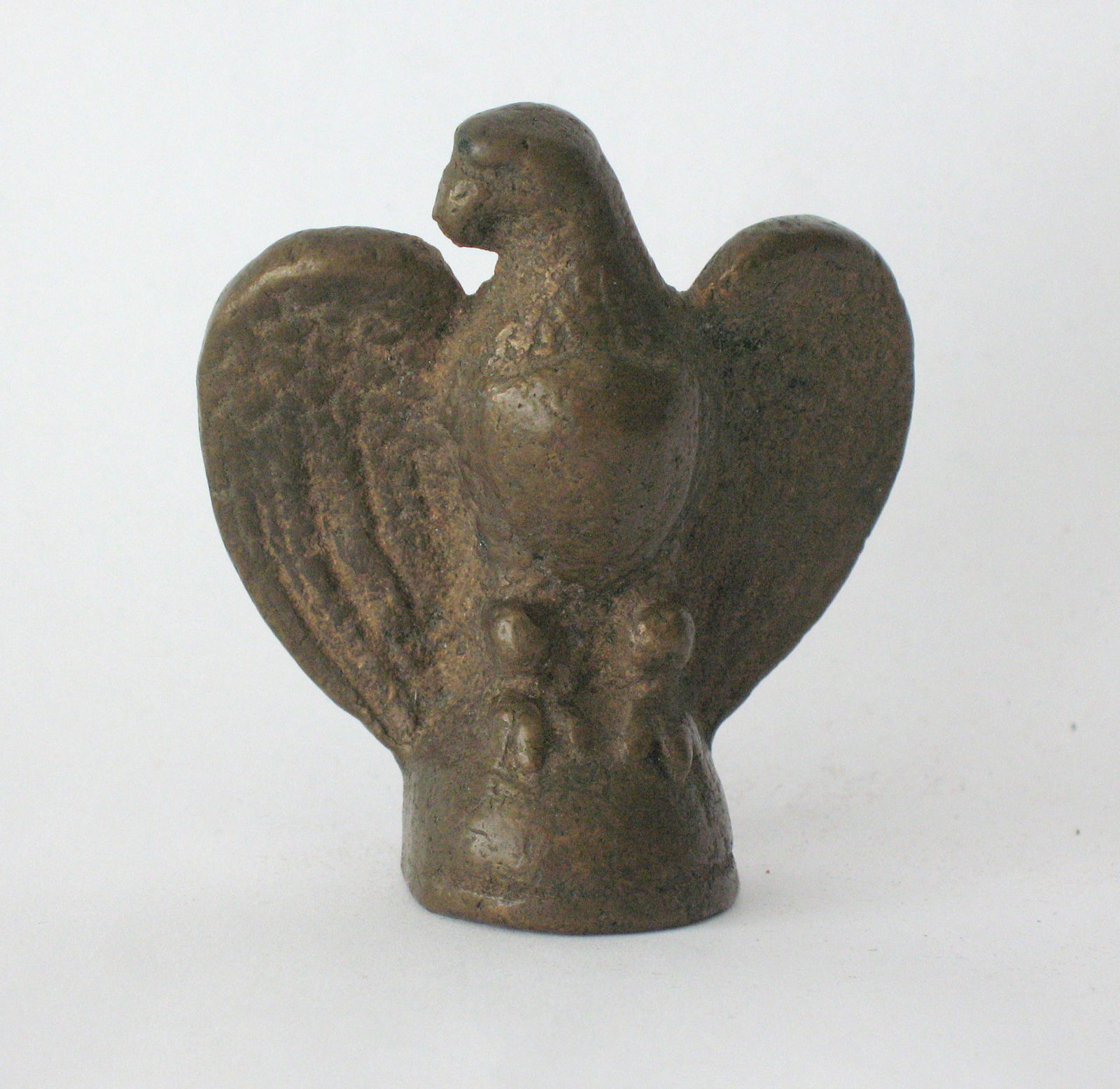 Vintage Cast Brass Eagle Paper Weight (1 of 3)