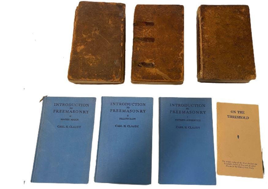 1816 Free Mason Monitor 7 Book Set (1 of 17)