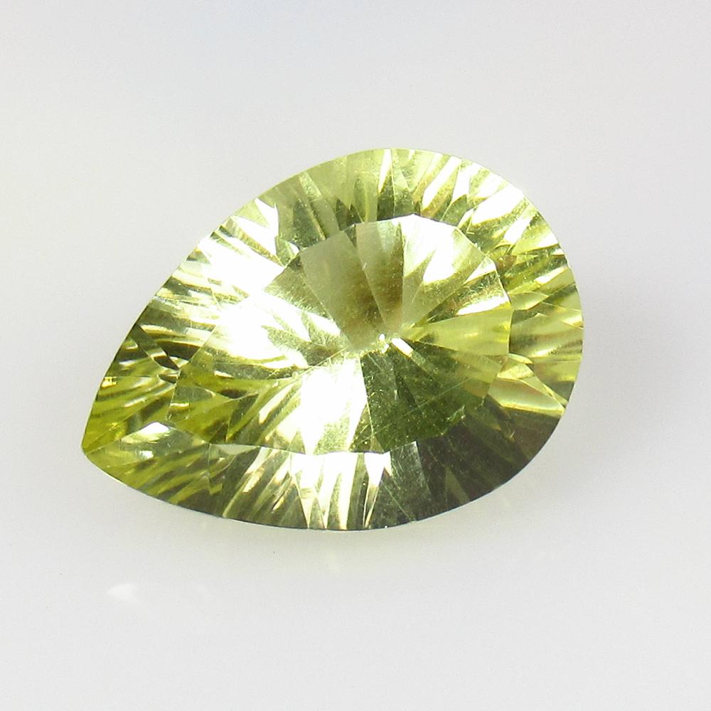 11.08 Ctw Natural Lemon Quartz Concave Cut: No Reserve! Title: 11.08 Ctw Natural Lemon Quartz Concave Cut Stone Clarity: VVS Gemstones: Lemon Quartz Carat Weights: 11.08 Size/Dimensions: 17.80 x 12.80 x 9.50 mm Additional Information: Good Lust