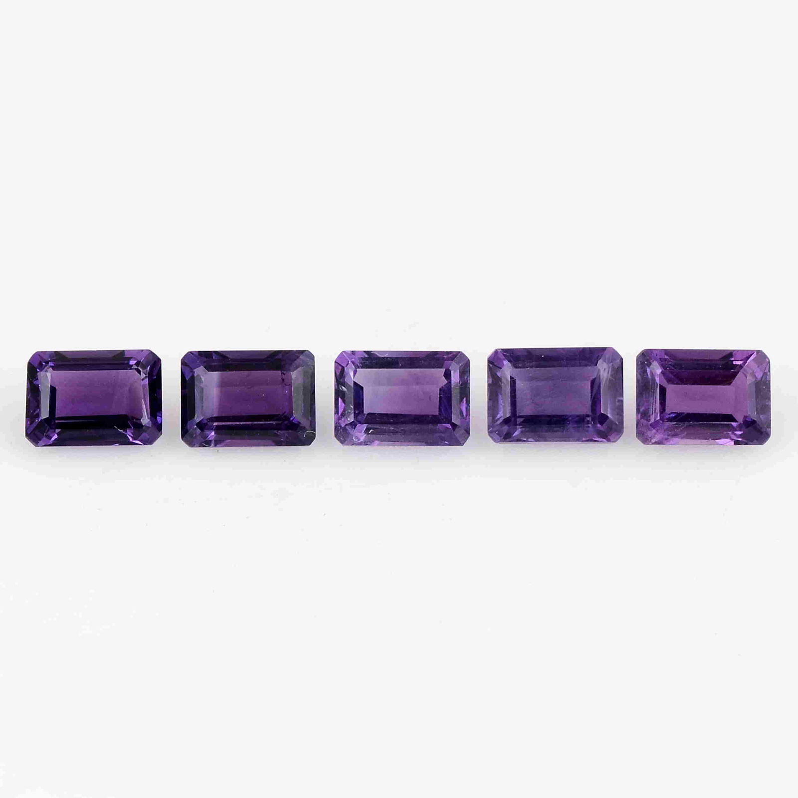 5.20 Carat Purple Color Natural Octagon Amethyst Loose (1 of 8)