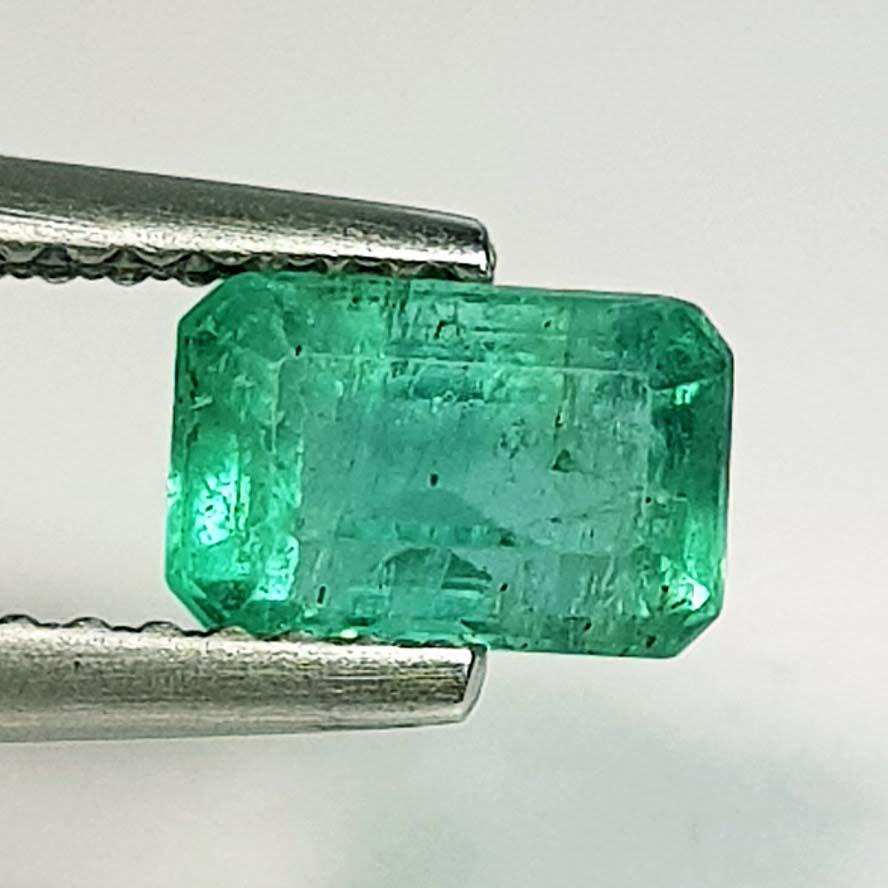 Natural Emerald Octagon Cut 1.02 ct (1 of 5)