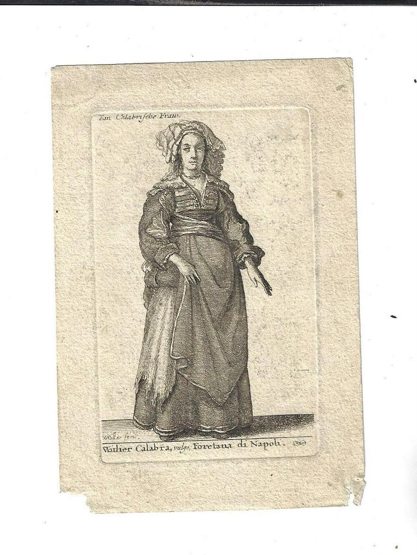 c1650 Hollar Costume Engraving (1 of 1)