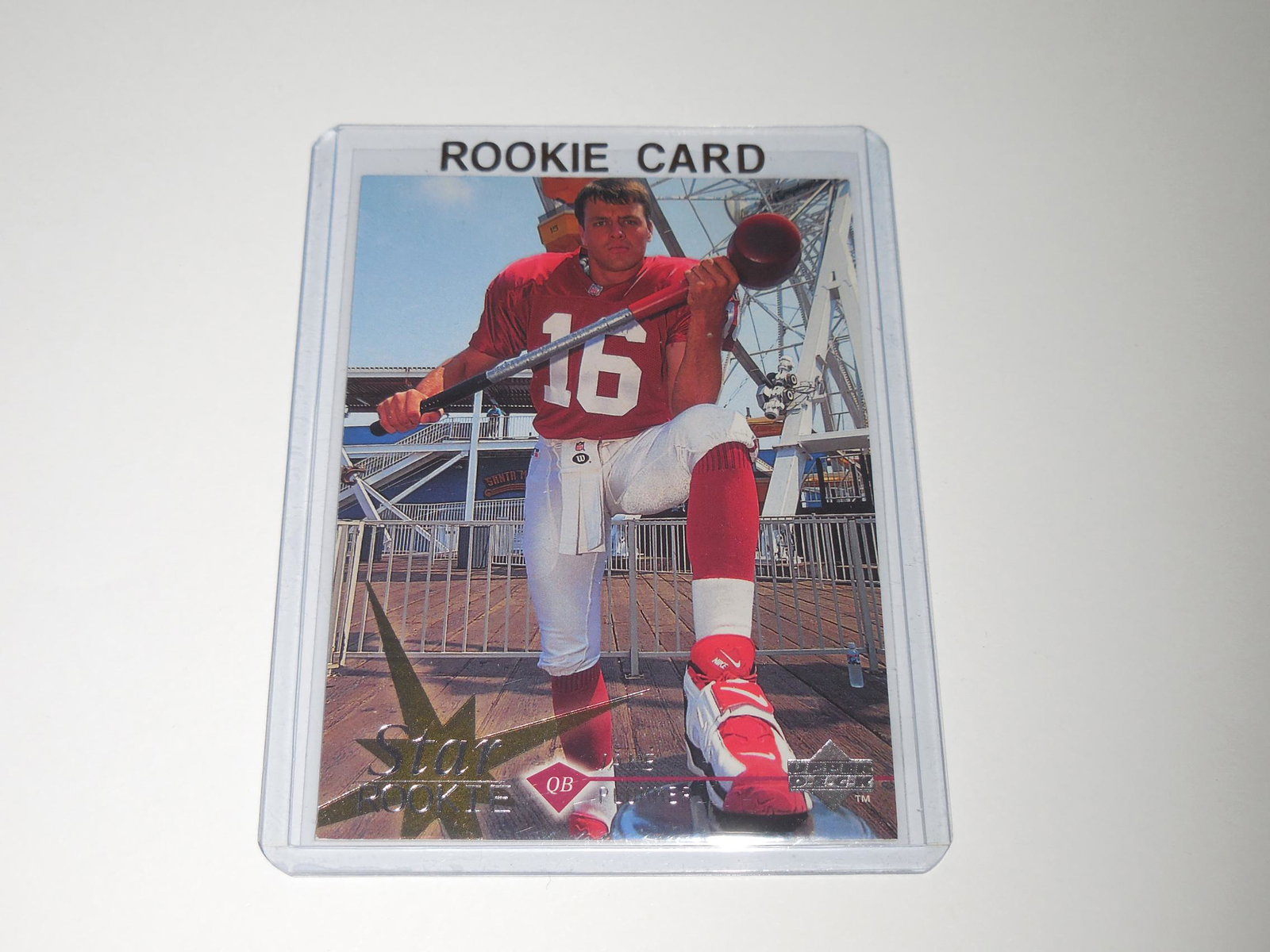 1997 UPPER DECK JAKE PLUMMER STAR ROOKIE CARD CARDINALS: No Reserve! TITLE: 1997 UPPER DECK JAKE PLUMMER STAR ROOKIE CARD CARDINALS DATE/PERIOD: MODERN ADDITIONAL INFORMATION: VERY NICE LOOKING CARD! THIS CARD IS APPROXIMATELY NEAR MINT CONDITION OR BETTER.