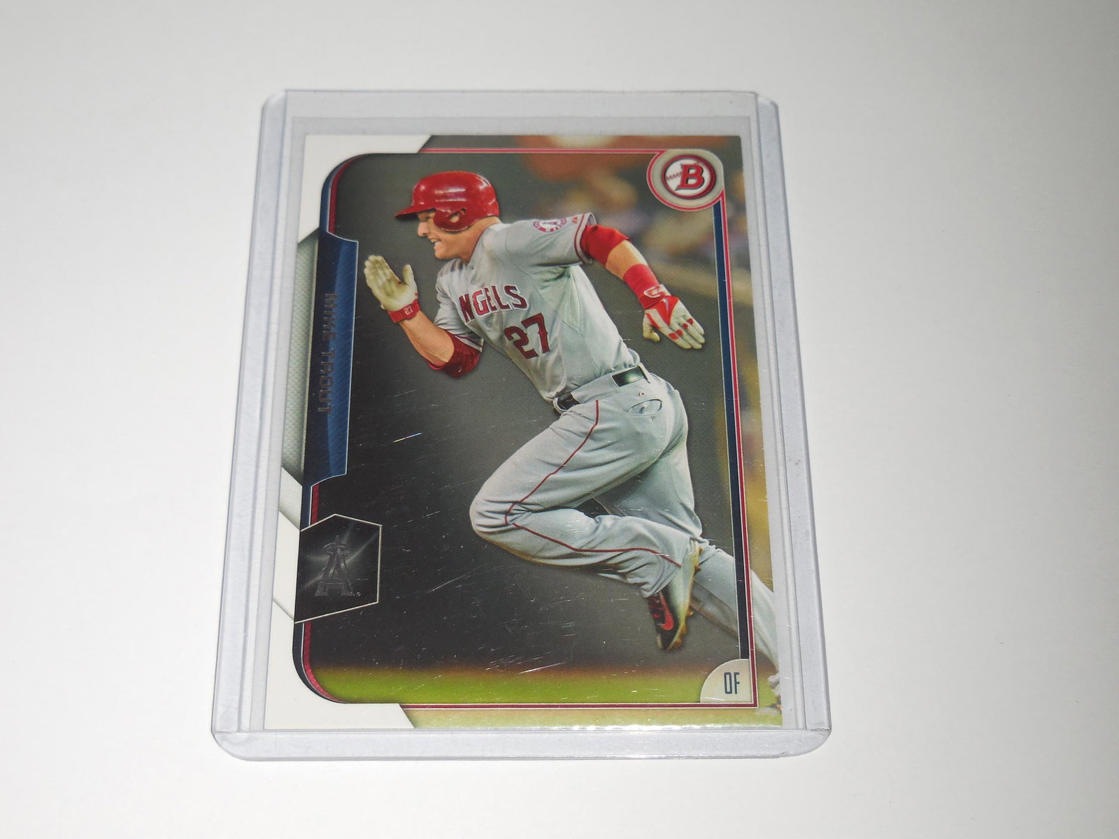 2015 BOWMAN BASEBALL #50 MIKE TROUT LOS ANGELES ANGELS (1 of 2)