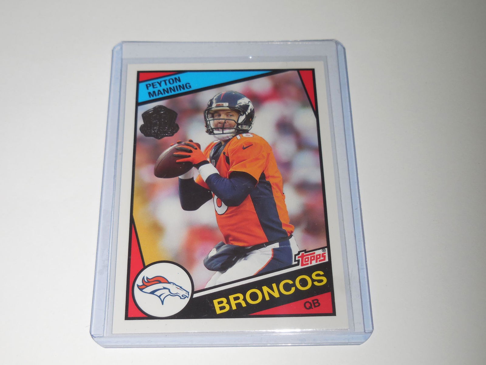 2015 TOPPS PEYTON MANNING DENVER BRONCOS 1984 VARIATION (1 of 2)