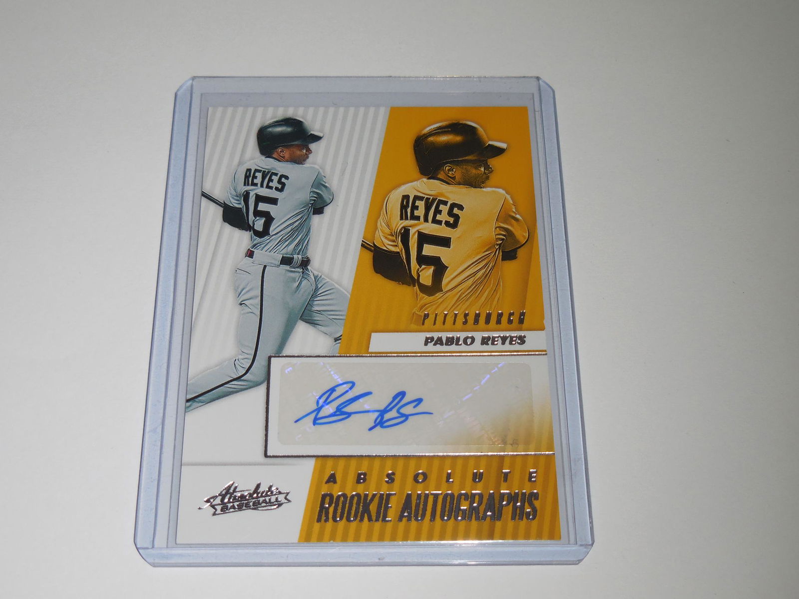2019 PANINI ABSOLUTE PABLO REYES AUTO RC PIRATES (1 of 2)