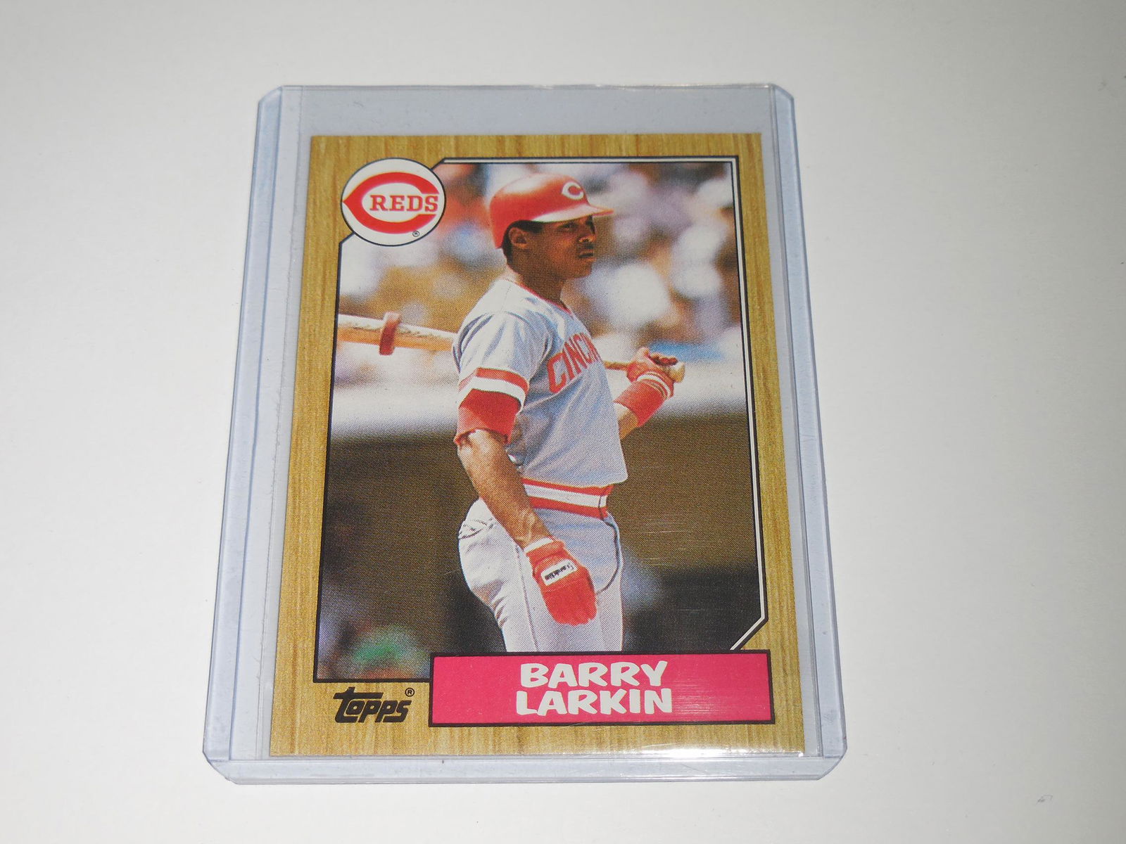 1987 TOPPS #648 BARRY LARKIN ROOKIE CARD CINCINNATI (1 of 2)