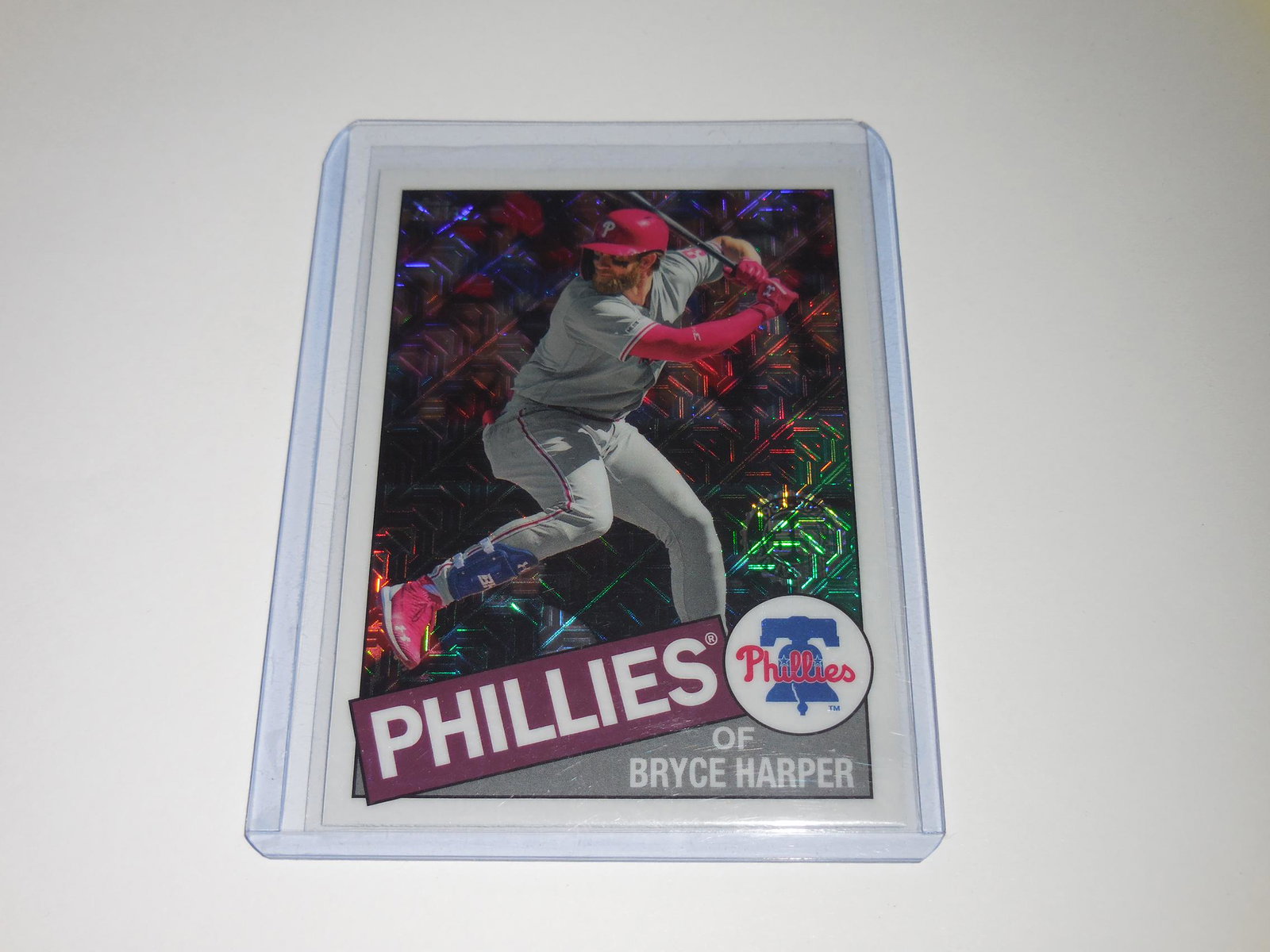 2020 TOPPS BRYCE HARPER SILVER PACK REFRACTOR PHILLIES (1 of 2)