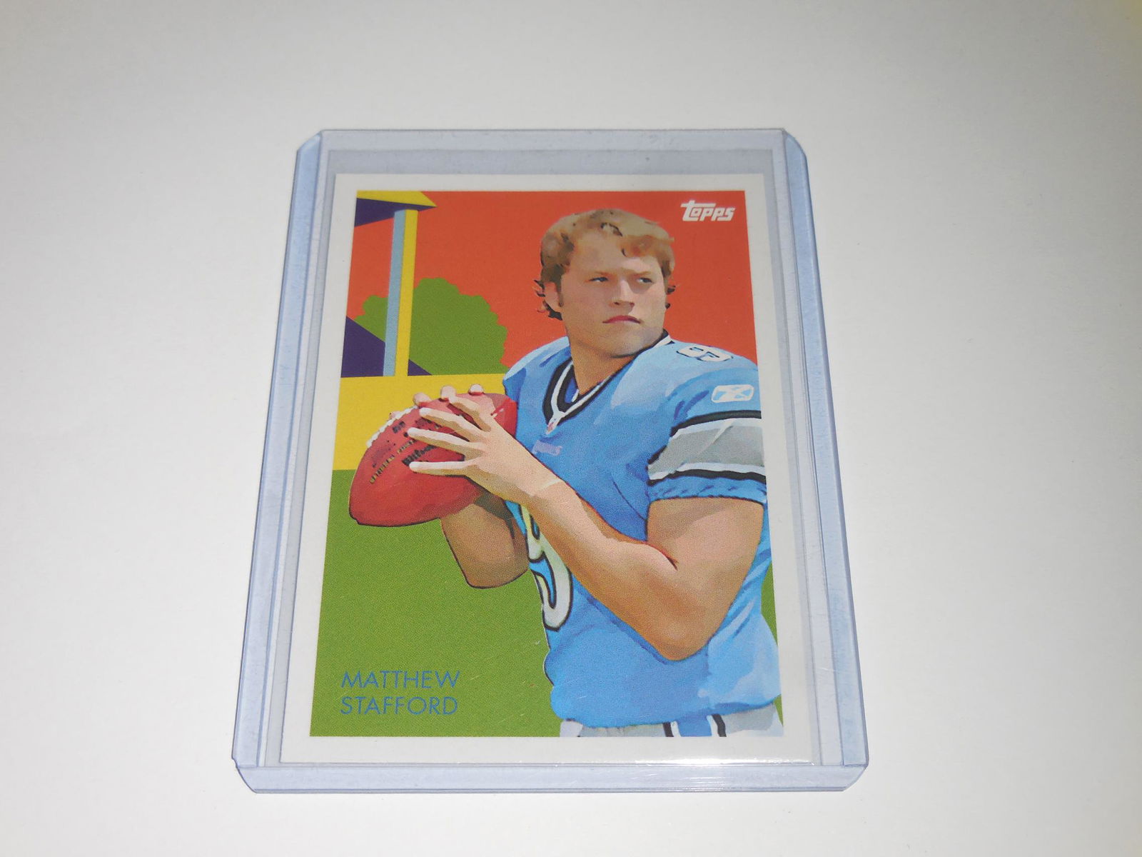 2009 TOPPS MATTHEW STAFFORD NO 37 ROOKIE CARD LIONS (1 of 2)