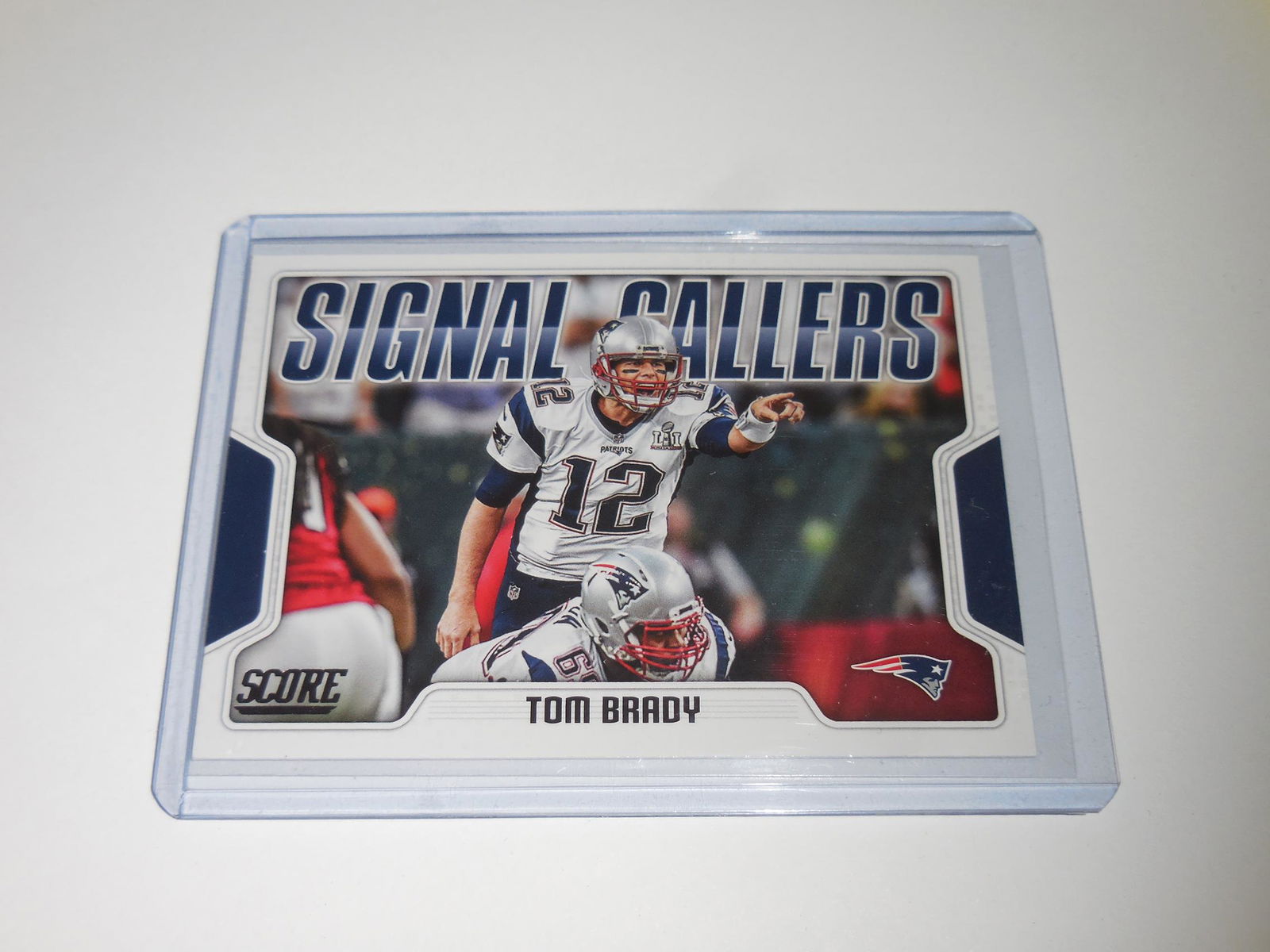2018 SCORE TOM BRADY SIGNAL CALLERS NEW ENGLAND (1 of 2)
