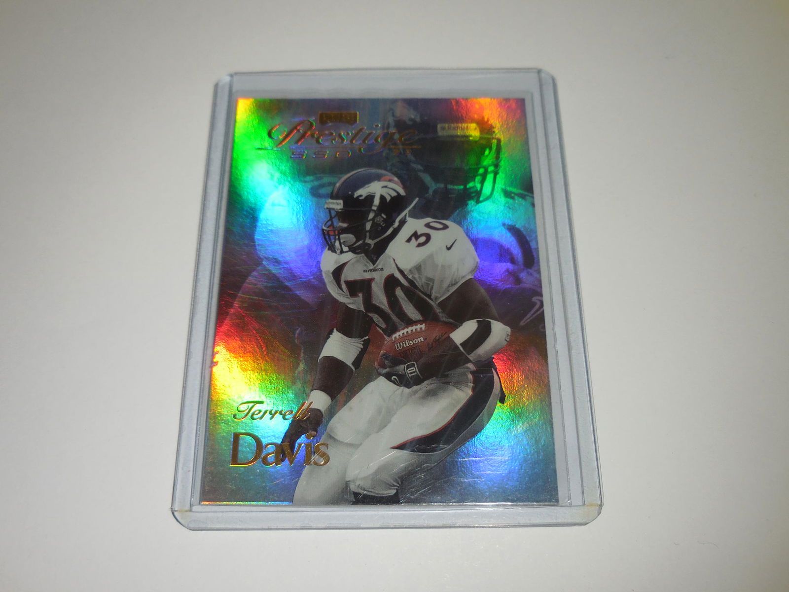 1999 PLAYOFF PRESTIGE SSD TERRELL DAVIS HOLO BRONCOS (1 of 2)