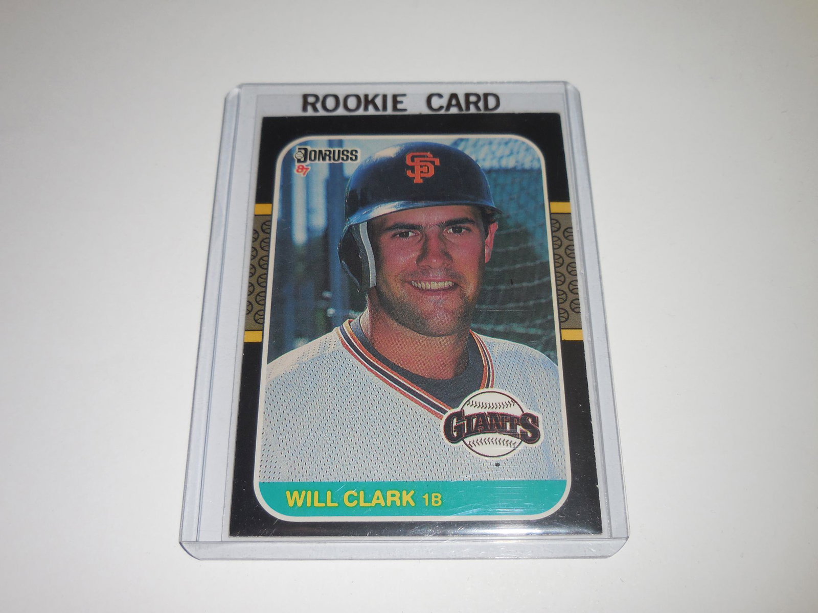 1987 DONRUSS #66 WILL CLARK ROOKIE CARD SF GIANTS (1 of 2)