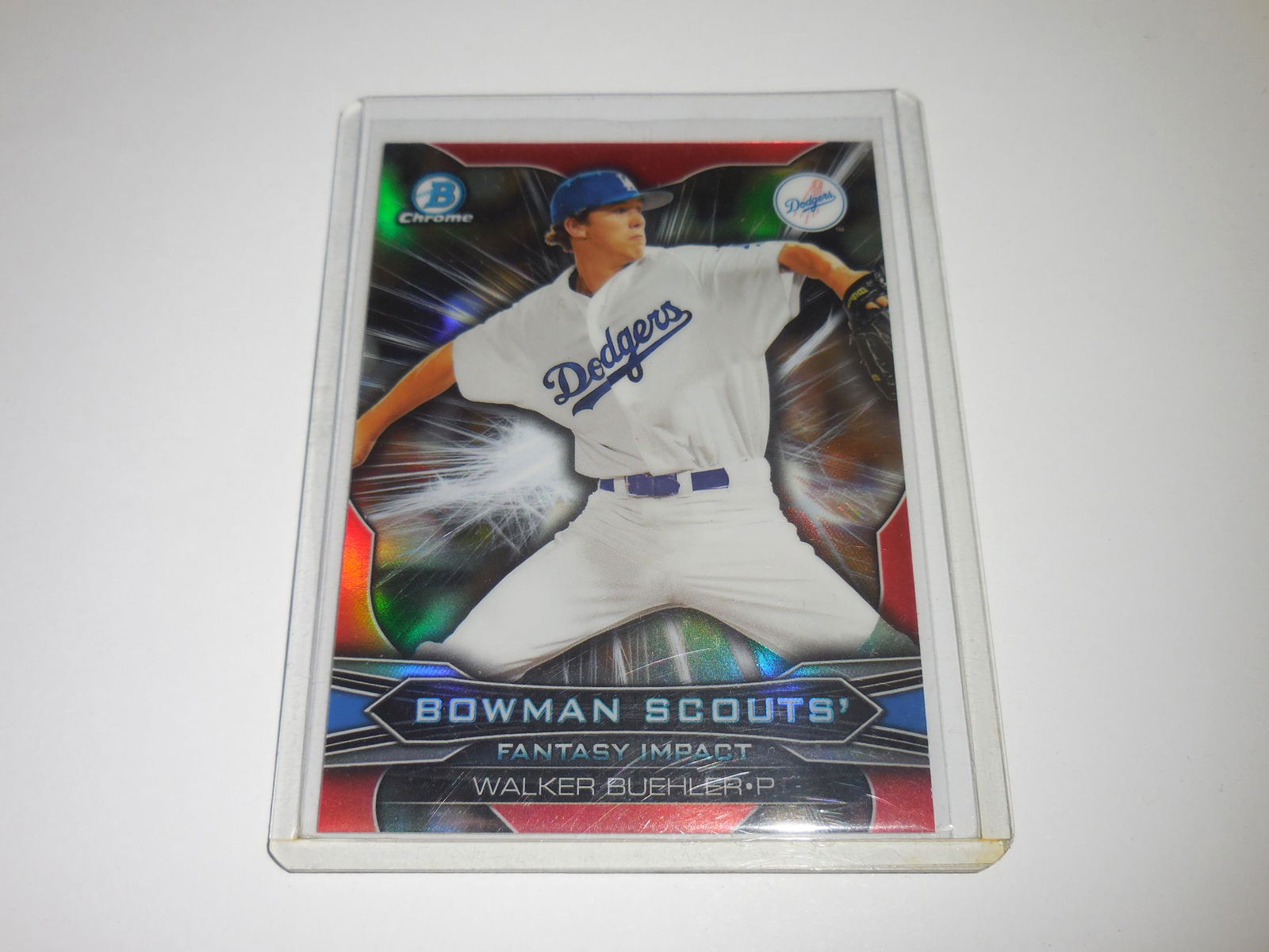 2015 BOWMAN CHROME WALKER BUEHLER FANTASY IMPACT (1 of 2)