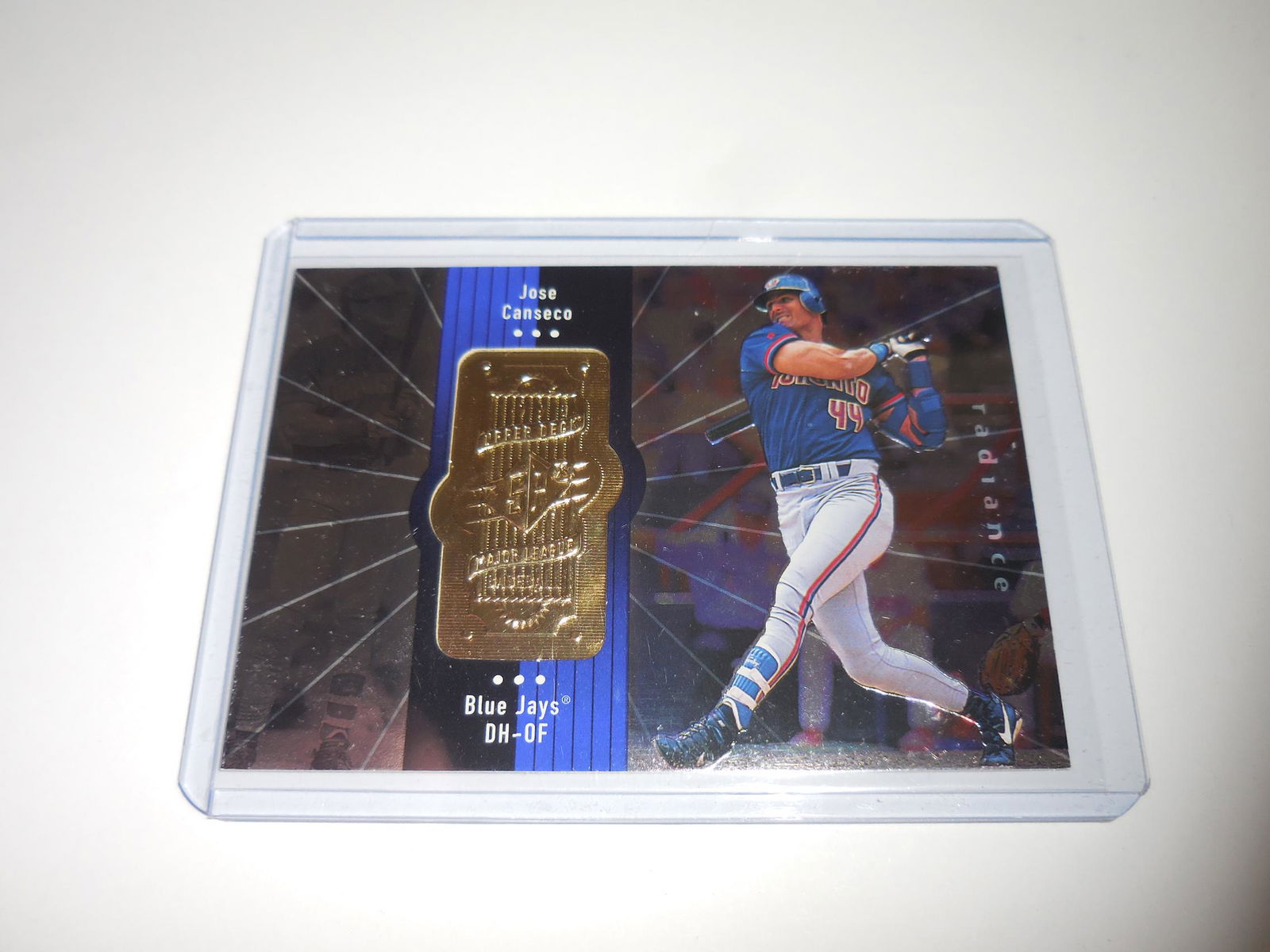 1998 UD SPX JOSE CANSECO HOLO BLUE JAYS #'D 2865/4500 (1 of 2)