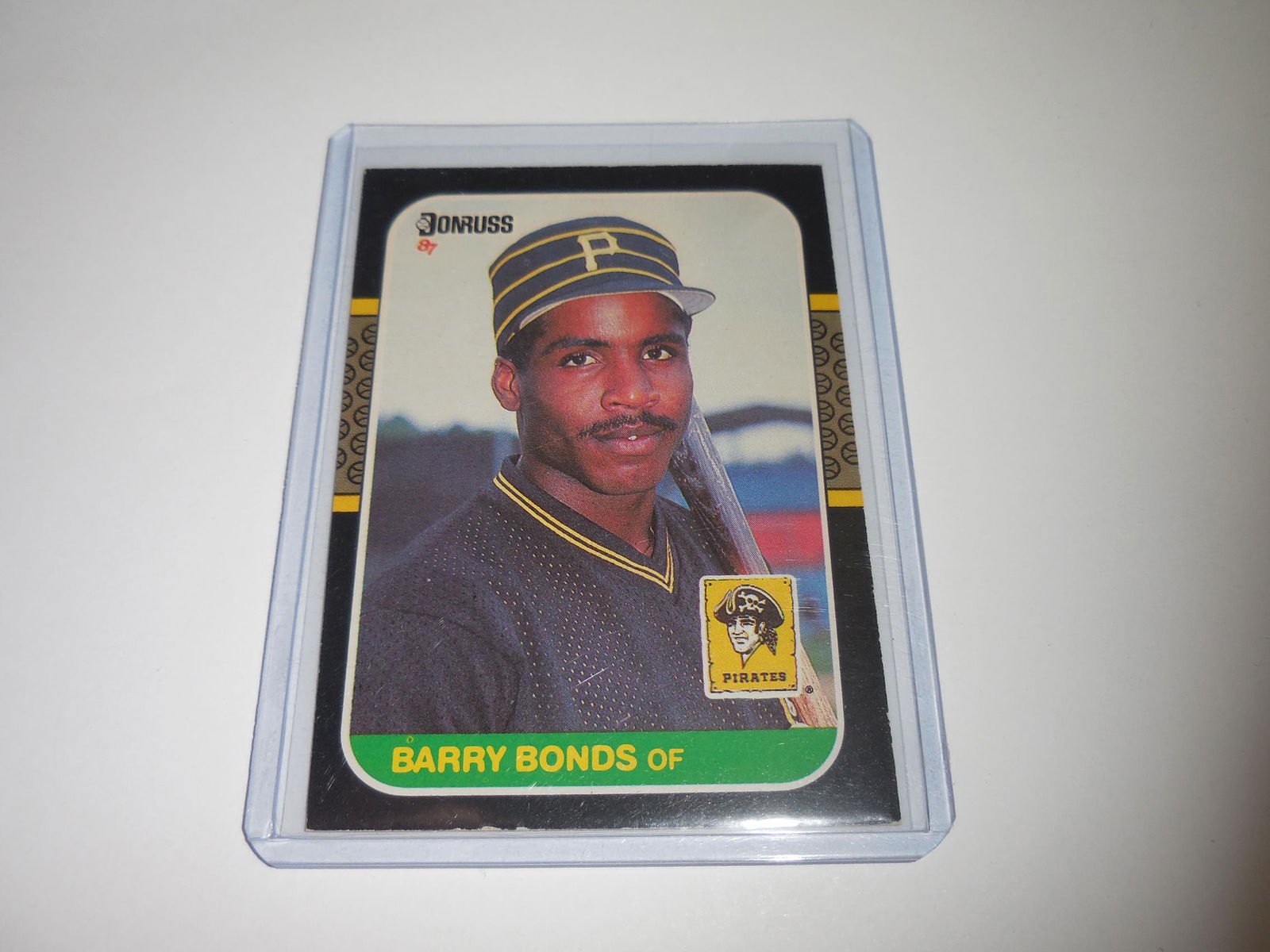 1987 DONRUSS #361 BARRY BONDS ROOKIE CARD PIRATES (1 of 2)
