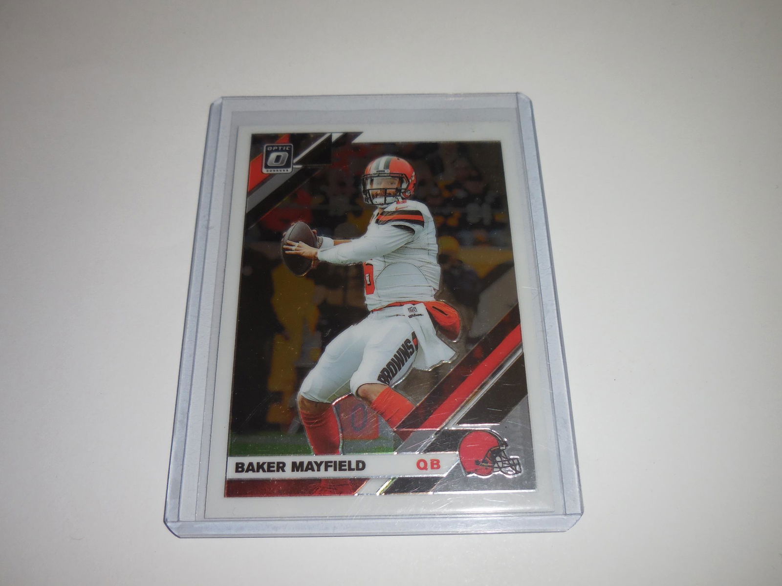 2019 PANINI DONURSS OPTIC BAKER MAYFIELD BROWNS (1 of 2)